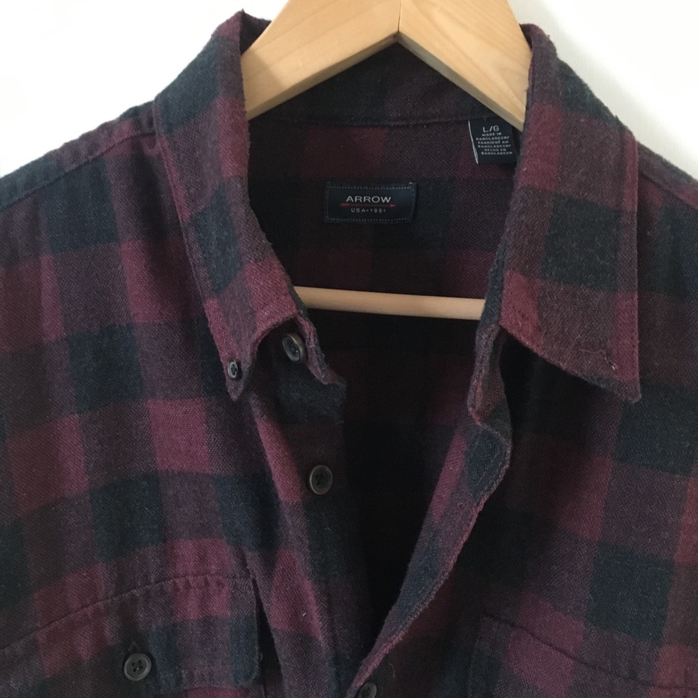 Men’s Flannel Checked Shirt